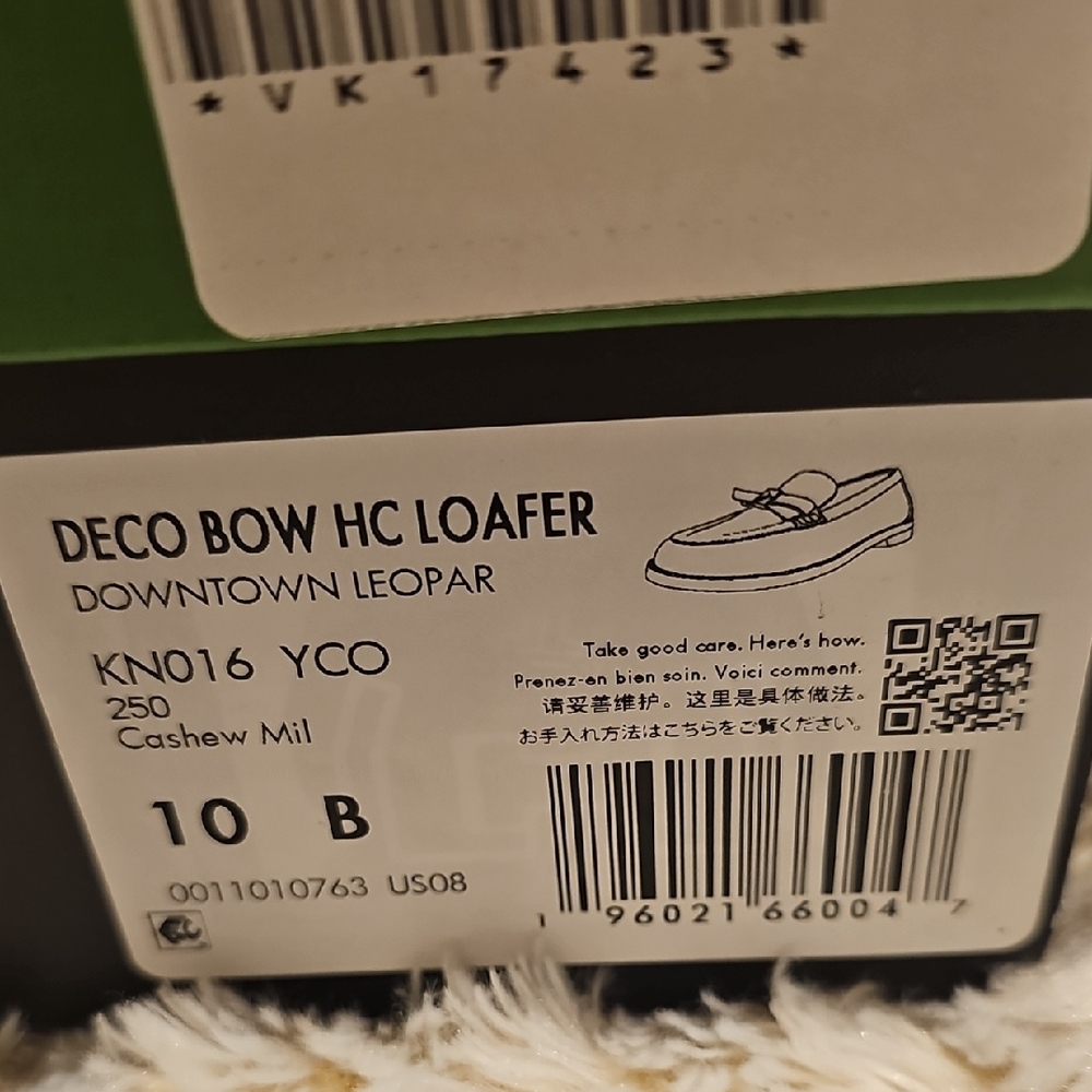 Kate Spade Animal Print Loafers with Bow - Picture 7 of 10